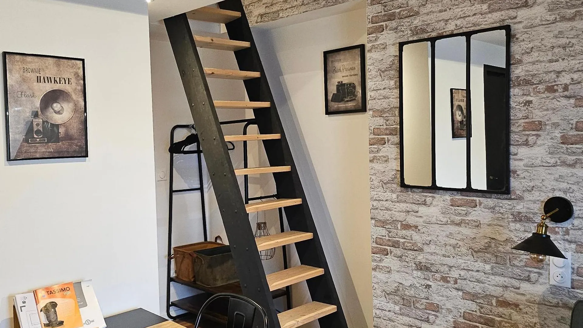 Gite L'Industriel, Appartement Prive En Duplex, A 10 Minutes Des Plages Lanhouarneau Lägenhet